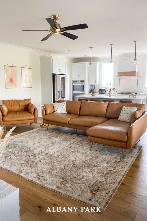 Savannah Apartment, Venetian House, Dark Farmhouse, Leather Couches Living Room, Couches Living, Albany Park, Leather Sofa Living Room, Sofa Living Room, La Crosse