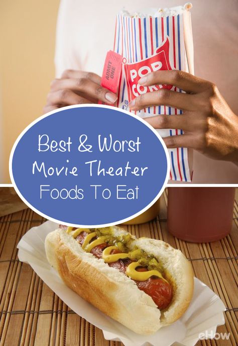 Best and Worst Movie Theater Foods to Eat (And Easy Snacks to Sneak In Movie Theater Snacks To Sneak In, Best Movie Snacks, Healthy Movie Theater Snacks, Movie Theater Food, Healthy Movie Snacks, Movie Theater Snacks, Heathy Snack, Movie Night Food, Movie Night Snacks