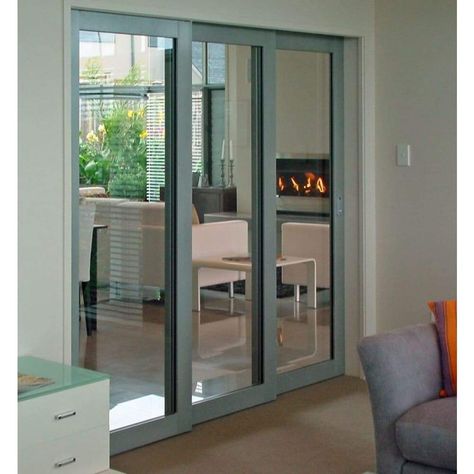 Pocket Door Frame, Sliding Barn Door Track, Sliding Doors Exterior, Barn Door Installation, Sliding Glass Doors Patio, Glass Doors Patio, Pocket Door Hardware, Sliding Door Track, Barn Door Designs