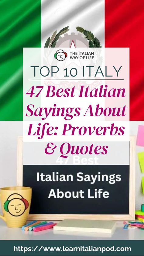 Italian Men Quotes, Italian Quotes About Life, Best Italian Quotes, Famous Italian Quotes, Italian Quotes Aesthetic With Translation, Italy Quotes Italian Words, Italian Proverbs Quotes, Italian Sayings With Translation, Short Italian Quotes