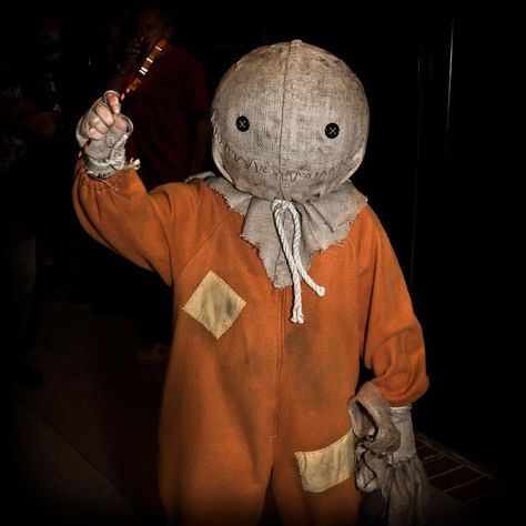 My Sam Costume (Trick 'r Treat) | RPF Costume and Prop Maker Community Sam From Trick Or Treat Makeup, Sam Trick R Treat Pfp, Sam Halloween Costume, Slasher Costume, Sam Trick R Treat Costume, Slasher Killers, Sam From Trick Or Treat, Sam Trick R Treat Drawing, Sam Trick R Treat Wallpaper