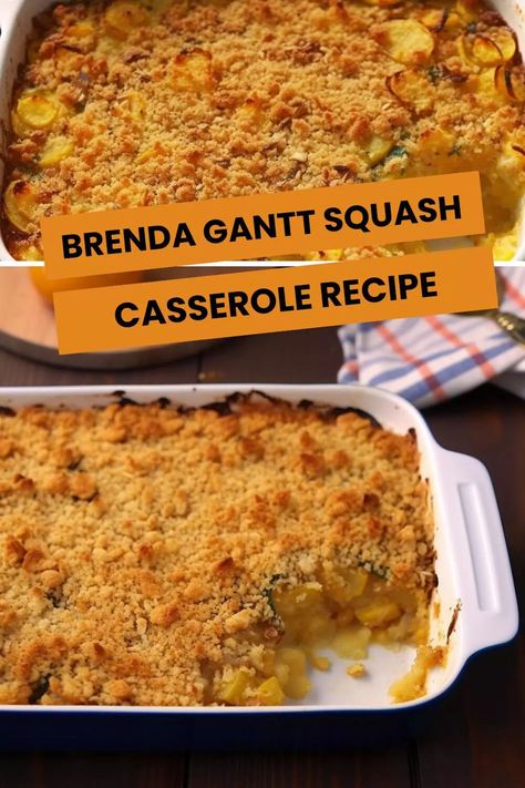 Brenda Gantt Squash Casserole Recipe – Hungarian Chef Brenda Gantt Squash Casserole, Squash Alabama, Brenda Gantt Recipes, Cooking With Brenda Gantt, Yellow Squash Casserole, Southern Cooking Recipes, Squash Casserole Recipes, Cabbage Casserole, Squash Casserole