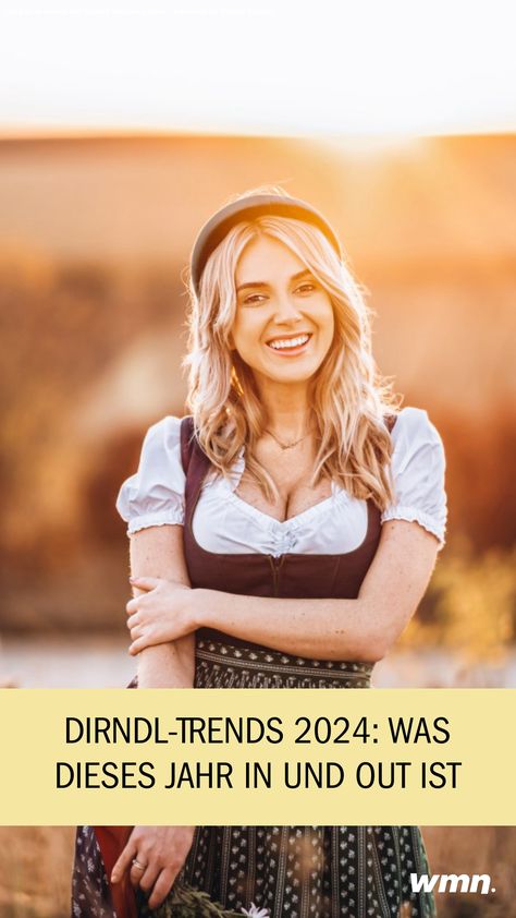 Entdecke die Dirndl-Trends 2024: Von Samt bis Leinen – die Must-Haves und No-Gos der Herbst-Saison im Überblick. Trends 2024, Beauty And Fashion, Mode Inspiration, Fashion Inspiration, Must Haves, Bullet Journal, Style Inspiration, Beauty