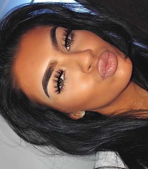 Pinterest: keedrajackson Brunette Makeup, Beauty Make-up, Pinterest Makeup, Makijaż Smokey Eye, Make Up Looks, Makeup Goals, Her Eyes, Flawless Makeup, Diy Makeup