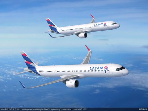 (COMUNICADO DE PRENSA) FARNBOROUGH, 21-Jul-2022 — /EuropaWire/ — Airbus (EPA: AIR), una corporación aeroespacial multinacional europea, ha anunciado una nuevo pedido de 17 aviones A321neo provenientes de LATAM Airlines , la aerolínea más grande de América Latina. La aerolínea ampliará … Read the full press release → America Airlines, Azerbaijan Airlines, Porter Airlines, Atr 72, Commercial Plane, Letter Of Intent, Phone Lock, Passenger Aircraft, Air Photo