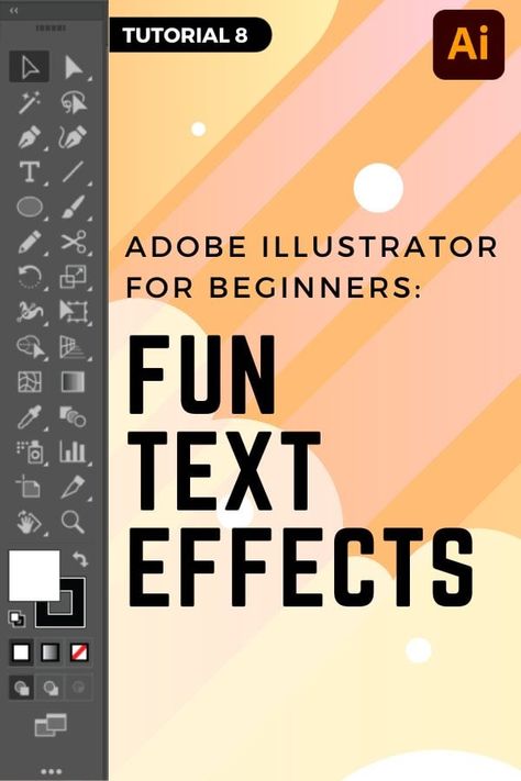 Take your SVG designs to the next level by using different Adobe Illustrator text effects and tools! Learn how to create retro designs, interesting styles, and more in this Adobe Illustrator tutorial for beginners. Text Adobe Illustrator, Illustrator Text Effects, Adobe Illustrator Tutorial Beginner, Learn Adobe Illustrator, Illustrator Tutorials For Beginners, Illustrator Hacks, Illustrator Text, Learning Adobe Illustrator, Technical Knowledge