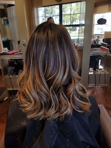 My hair! #highlights #brownhair Dark Ombre Hair, Brunette Balayage, Hair Color Light Brown, Brown Hair Balayage, Sopot, Balayage Brunette, Ombre Hair Color, Brown Blonde Hair, Brown Hair With Highlights