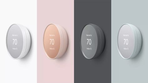 Google’s Nest announces new smart thermostat with simpler design, lower price - The Verge Google Nest Thermostat, Google Nest, Interior Products, Google Store, Motion Sensors, Smart Thermostats, Hvac System, Nest Thermostat, Trim Kit