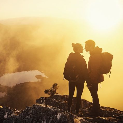 The 5 Most Romantic Hikes in the U.S. | Outside Online Romantic Hike, Couples Hiking Pictures, Hiking Couple, Hiking Photos, Image Couple, Outdoor Couple, Hiking Pictures, Adventure Couple, Types Of Relationships