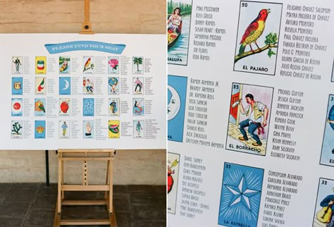 Loteria Wedding, Mexican Theme Wedding, Mexican Inspired Wedding, Mexican Themed Weddings, Loteria Cards, Guest Book Table, Boda Mexicana, Mexican Wedding, Wedding Linens