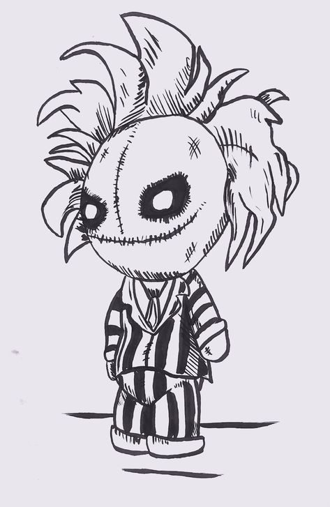 Beetle Juice Drawing Easy, Draw Beetlejuice, Beetle Juice Drawing, Beetlejuice Drawing, Juice Drawing, Beetlejuice Tattoo, Hand Tattoo Designs, Nightmare Before Christmas Tattoo, Nerd Tattoo