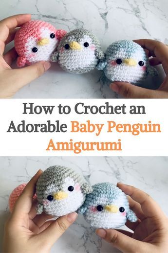 Small Crochet Penguin, Free Small Animal Crochet Patterns, Small Animals Crochet, Tiny Crochet Patterns Free, Small Crochet Keychain Patterns, Small Crochet Stuffed Animals Free Patterns, Crochet Small Items, Crochet Penguin Keychain, Small Keychain Crochet