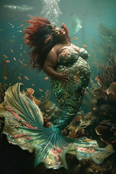 Water Faries, Fat Mermaid, Mermaid Underwater, Mermaid Tales, Orishas Yoruba, Mermaid Stories, Mermaid Photography, Water Spirit, Mermaid Under The Sea