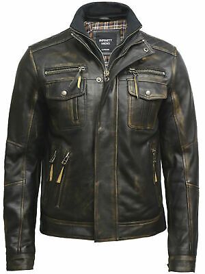 Leather Jacket Men | Genuine Brando Leather Jackets For Men Black & Brown | eBay Alt Style Men, Brown Motorcycle, Leather Jacket Mens, Leather Jackets For Men, Party Wears, Leather Jacket For Men, Brown Cowhide, Men's Leather Jacket, Jackets For Men