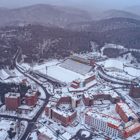 App State University, Appalachian State Football, College Football Gameday, University Aesthetic, Wayne State University, University Dorms, Nc State University, Oregon Living, Appalachian State University