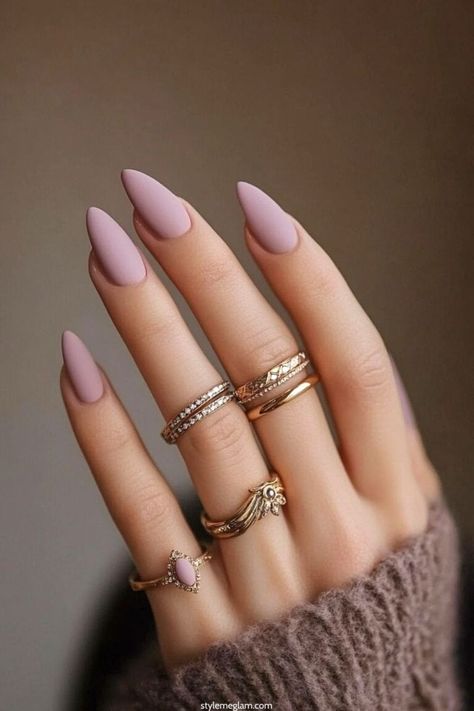 Light Matte Pink Nails, Pink Color Nails, Fall Pink Nails, Dusty Pink Nails, Light Pink Nail Designs, Blush Pink Nails, Matte Pink Nails, Fall Pink, Pink Nail Colors