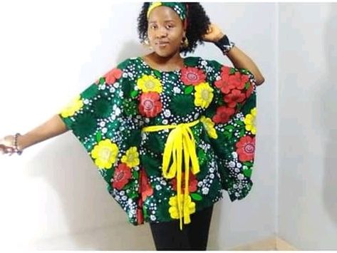 In this tutorial, you will learn the easiest way to make a bubu dress with keyhole and belt. It's very easy and quick. Click to watch the video Short Bubu Dress, African Blouses For Women, Short Kaftan Dress, Bubu Dress, Boubou Styles For Women, Bubu Gown Styles, African Blouses, African Lace Styles, African Tops