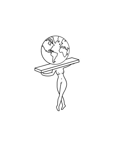 weight of the world on my shoulders • tattoo • ideas • inspo • aesthetic World On My Shoulder Tattoo, World On Shoulders Drawing, World On Shoulders Tattoos, Weight Of The World Tattoo, Shoulders Tattoo, World On My Shoulders, The World Tattoo, Girls Tattoos, King Of Wands