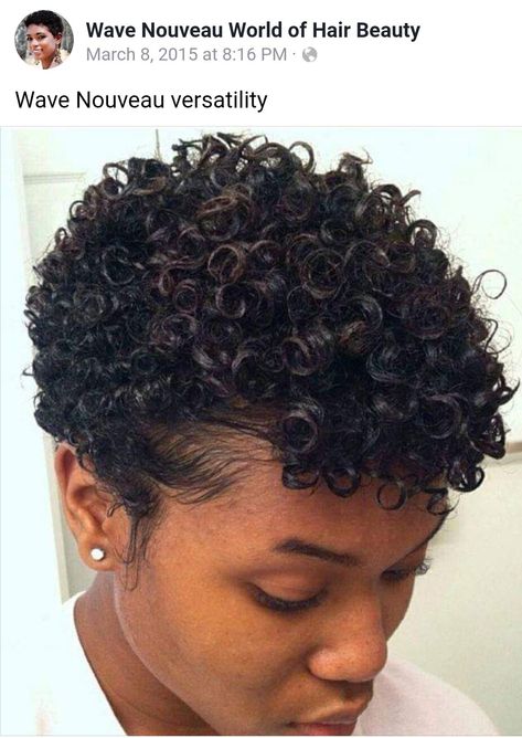 Wave Nouveau Wave Nouveau, Natural Curls Black, Curly Natural Curls, Short Natural Curls, Frizzy Curls, Short Hair Black, American Hairstyles, Trendy Short Haircuts, Black Curly Hair