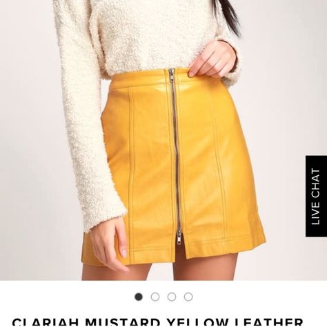 Nwt! Faux Leather Skirt. Yellow Leather Skirt, Lulu Skirt, Flannel Skirt, Tiered Mini Skirt, Striped Maxi Skirts, Yellow Skirt, Suede Mini Skirt, Black Leather Skirts, Suede Skirt