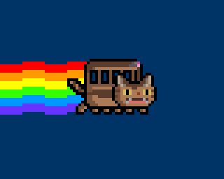 Cat Bus Totoro, Nya Cat, Scene Gif, Cat Bus, Nyan Nyan, Bus Art, Dots Game, Cat Skin, Nyan Cat