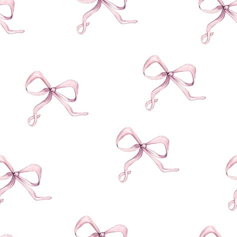 Bow Background, Bow Image, Bow Drawing, Bow Art, Bow Wallpaper, Soft Pink Theme, Iphone Lockscreen Wallpaper, Baby Pink Aesthetic, Pink Photo