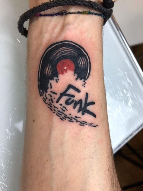 Funk vinyl Funk Tattoo, Soul Funk, Fish Tattoos, Jesus Fish Tattoo, Tatting, Vinyl, Tattoos