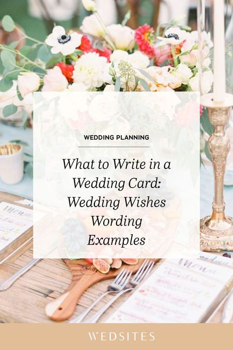 Advice And Wishes For The Mr And Mrs, What To Write In A Wedding Card, Wedding Sentiments For Cards, Wedding Card Writing, Homemade Wedding Cards, Wedding Wishes Messages, Wedding Card Wordings, Wedding Card Quotes, Wedding Verses