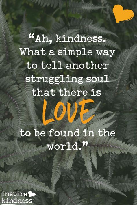 Ah, kindness. What a simple way to tell another struggling soul that there is love to be found in the world | Kindness Quotes | Inspire Kindness | Be Kind Quotes | Love Quotes | Positive Quotes Kind People Quotes, Kindness Quotes Inspirational, Be Kind Quotes, Quotes About Kindness, Love Quotes Positive, Kind Heart Quotes, Act Of Kindness Quotes, Kind Quotes, Compassion Quotes