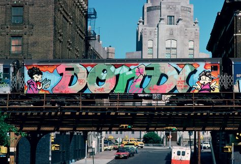 vintage everyday: Subway Art – Remembering a Time When New York City’s Subways Were Covered in Graffiti Zephyr Graffiti, Graffiti History, Famous Graffiti Artists, Train Graffiti, Nyc Graffiti, New York Graffiti, Street Art Photography, New York Subway, U Bahn