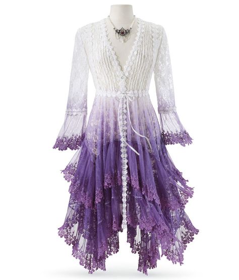 the pyramid collection dresses | Pyramid Collection Purple Ombre Long Lace Jacket (Review) | Curious ... Long Lace Jacket, Pyramid Collection, Plus Size Jackets, Dresses Purple, Plus Size Cocktail Dresses, Gothic Corset, Purple Jacket, Lace Jacket, Purple Ombre