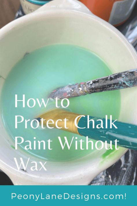 Protect Chalk Paint Without Wax Diy Wax For Chalk Paint, Layering Chalk Paint Colors, Sealing Chalk Paint, Painting Tips And Tricks, Painted Wood Chairs, Make Chalk Paint, Chalk Paint Recipe, Homemade Chalk Paint, Chalk Paint Wax