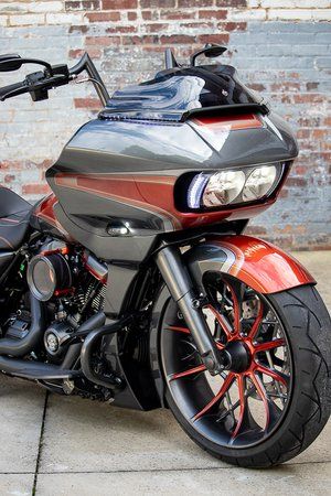 ROAD GLIDE FAT 21 — COMMISSIONED BUILDS — SOUTHEAST CUSTOM CYCLES Candy Red Paint, Road Glide Custom, Bad Company, Harley Davidson Road Glide, Dirty Air, Custom Cycles, Beautiful Bike, Air Ride, Road Glide