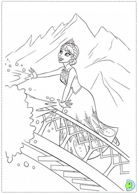 Elsa let it go Frozen Coloring Sheets, Frozen Colouring, Elsa Let It Go, Elsa Coloring, Castle Coloring Page, Elsa Coloring Pages, Ice Powers, Frozen Coloring Pages, Disney Princess Colors