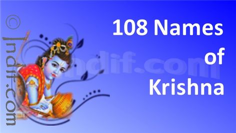 108 Names of Lord Krishna by Indif.com Name Of Baby Boy, Names Of Lord Krishna, Hindu Names For Boys, Rustic Boy Nursery, Hindu Baby Boy Names, Classic Kids Books, Krishna Names, Hindu Symbols, Sanskrit Names