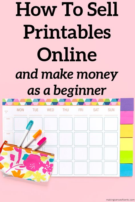 Sell Printables Online, Sell Printables, Ideas To Sell, Reselling Business, Printable Ideas, Kids Money, Extra Money Online, Income Ideas, Extra Income