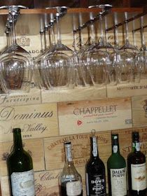 Wine Crates and Boxes: 10 Best Wine Crate Panel Walls Wine Box Shelves, Wine Crate Paneling, Basement Bars, Wooden Wine Crates, Liquor Storage, Wine Crates, Panel Walls, Coffee/wine Bar, Bar Back