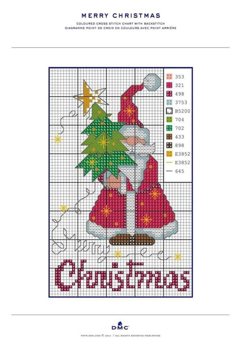 Cross Stitch Santa, Modèles De Point De Croix Gratuits, Cross Stitch Projects Ideas, Santa Cross Stitch, Cross Stitch Geometric, Cross Stitch Freebies, Holiday Cross Stitch, Xmas Cross Stitch, Animal Cross Stitch Patterns