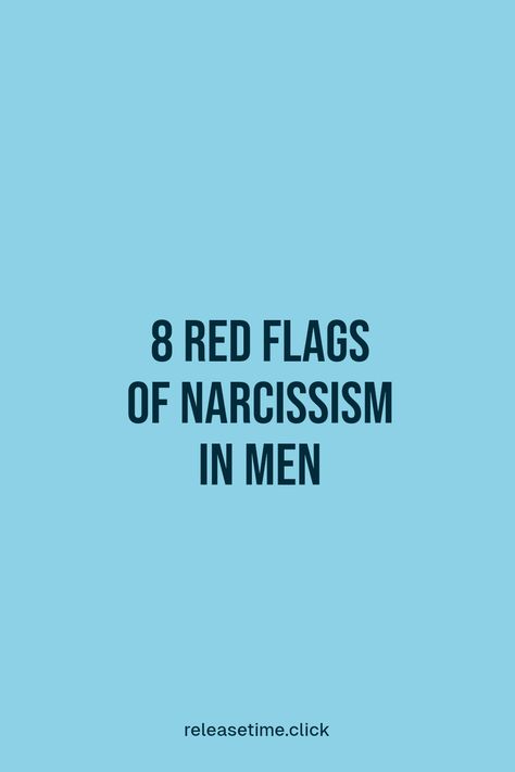 Recognizing the 8 red flags of narcissistic behavior in men can greatly aid your understanding of toxic relationships. From constant need for admiration to a lack of empathy, harsh communication styles may be significant signs in your relationship dynamics. This informative guide outlines characteristics to look out for and helps you better understand how narcissism affects personal interactions Signs Of Narcissistic Behavior, Red Flags In Men, Narcissistic Behavior Men, Red Flags In Relationships, Narcissism Relationships, Lack Of Empathy, Relationship Dynamics, Communication Styles, Narcissistic Behavior