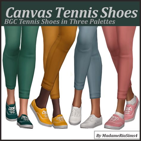 Canvas Tennis Shoes | MadameRia on Patreon Sims 4 Shoes Cc, Canvas Tennis Shoes, Cc Shoes, Sims 4 Cc Shoes, Sims 4 Mm, Simple Shoes, Best Sims, Sims 4 Cas, Sims 4 Game