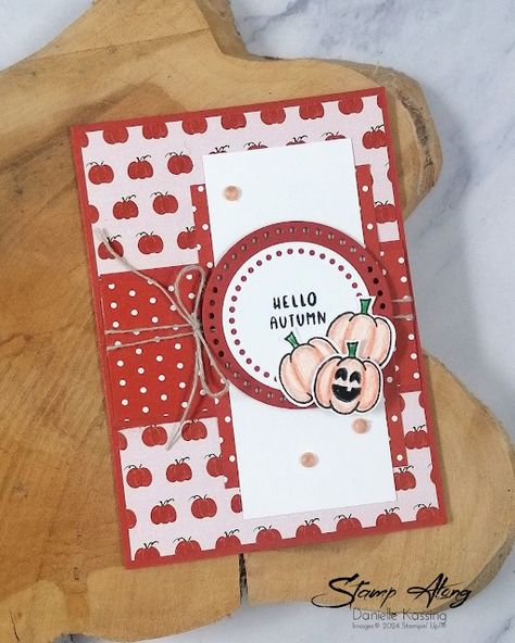 Stampin' Up! Choose Happy 9 December, Pumpkin Cards, Hand Made Greeting Cards, 10 December, Happy Cards, Making Greeting Cards, Cool Sketches, Choose Happy, The 5th Of November