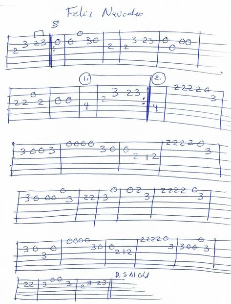 Feliz Navidad (Jose Feliciano) Guitar Melody TAB in D Guitar Tabs And Chords, Guitar Tabs Acoustic, Music Basics, Guitar Songs For Beginners, Guitar Tabs For Beginners, Easy Guitar Tabs, Learn Guitar Chords, Acoustic Guitar Music, Easy Guitar Songs