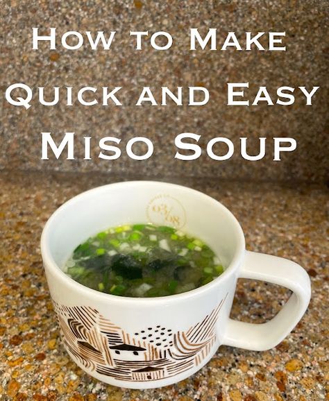 Homemade Instant Miso Soup - How to Make Quick and Easy Miso Soup | It has grown on me! Miso Soup Ingredients, Homemade Miso Soup, Easy Miso Soup, Shiseido Eyelash Curler, Miso Soup Recipe, Costco Meals, Instant Ramen, Japanese Noodles, Japanese Skincare