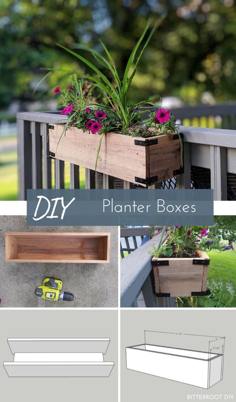 Diy Hanging Planter Boxes, Porch Boxes Plants, Porch Rail Planter Boxes, Diy Balcony Planter Boxes, Diy Deck Railing Planter Boxes, Deck Hanging Planter Boxes, Wood Flower Planters Diy, Diy Porch Planter Boxes, Deck Planter Boxes Railings