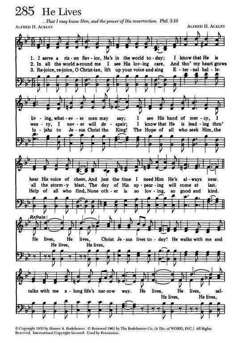 Old Hymns and Great Fashioned Hymns | ## **BECAUSE HE LIVES** | Facebook Free Printable Hymns Sheet Music, Old Hymns, Printable Hymns, Biblical Scriptures, Christian Song Lyrics, Because He Lives, He Lives, Christian Songs, Old Church