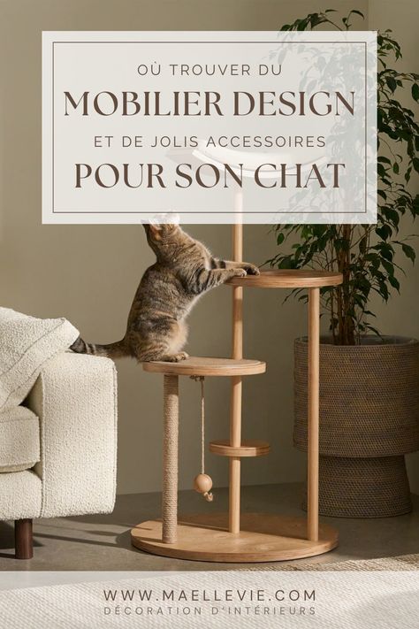 Toute personne partageant son espace avec un ou plusieurs chats le sait : pour qu'il soit à l'aise, il faut lui aménager des espaces. Or, il s'avère très difficile de trouver du mobilier à la fois fonctionnel, élégant, et en accord avec sa déco. Heureusement, quelques designers se sont penchés sur la question ! House Design, Design