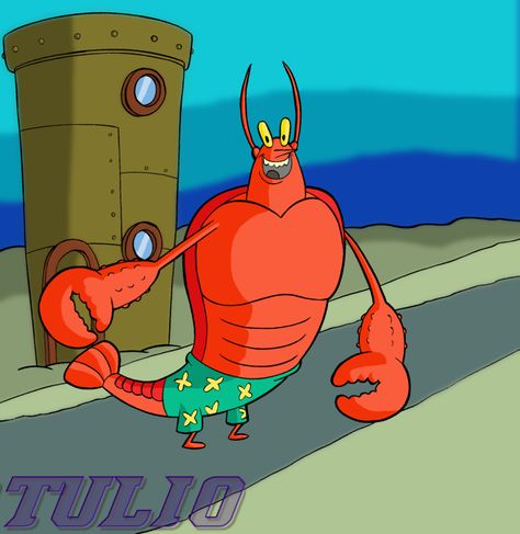 Larry The Lobster Costume, Trippy Spongebob, Larry Lobster, Spongebob The Musical, Spongebob Logic, Spongebob Anime, Larry The Lobster, Spongebob Art, Spongebob Musical