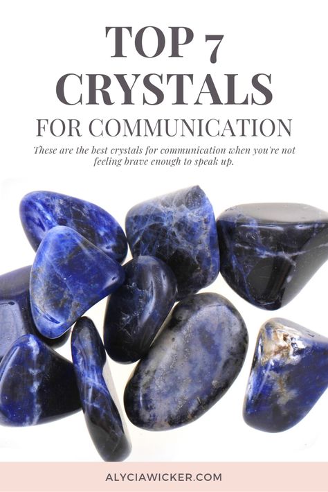 Crystal For Communication, Crystals For Communication, Crystals For Luck, Finding Your Voice, Spell Bottles, Quarts Crystal, Powerful Crystals, Geode Rocks, Inner Witch