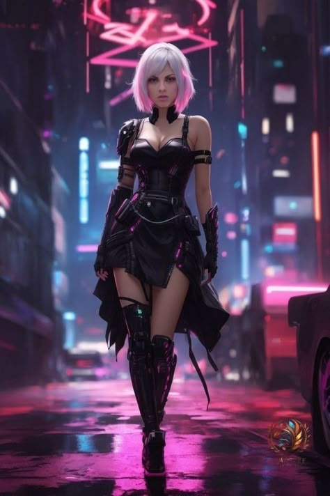 Cyberpunk Clothes Women, Women Cyberpunk Fashion, Cyberpunk Clothing Female, Cyberpunk Outfits Female, Cyberpunk Female Character Design, Cyberpunk Woman Art, Cyberpunk Aesthetic Fashion, Cyberpunk Dress To Impress, Cyberpunk Outfit Women