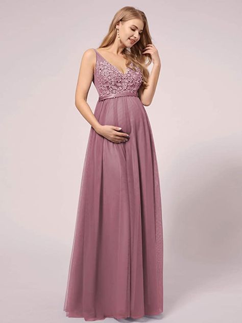 Maternity Ball Gowns, Pregnant Dress, Maternity Dresses Photography, Plus Size Maternity Dresses, Maternity Evening Dress, Gorgeous Bridesmaid Dresses, Gowns For Women, Maternity Gown, Maternity Dresses For Photoshoot